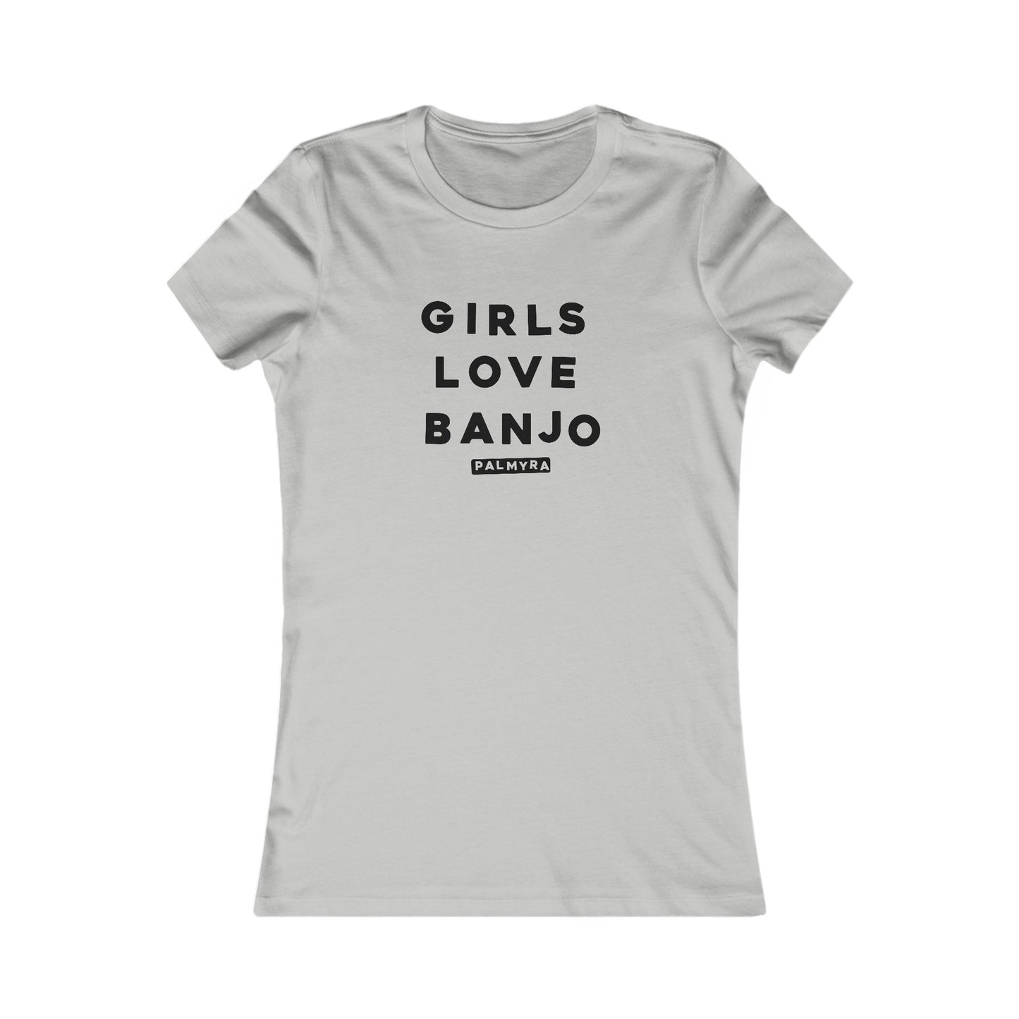 Women's Girls Love Banjo T-Shirt