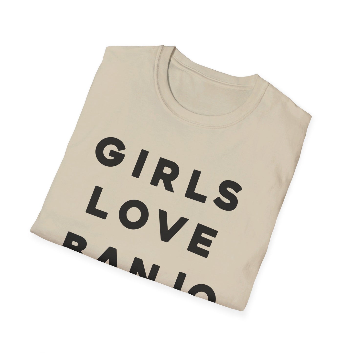 Girls Love Banjo T-Shirt