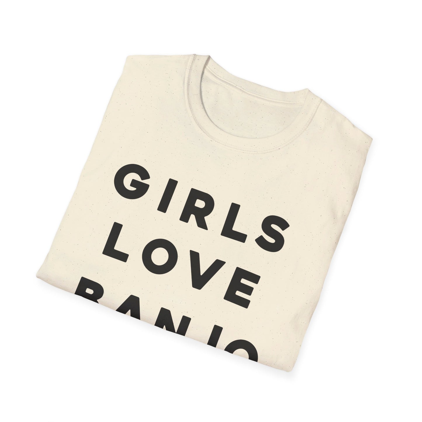 Girls Love Banjo T-Shirt