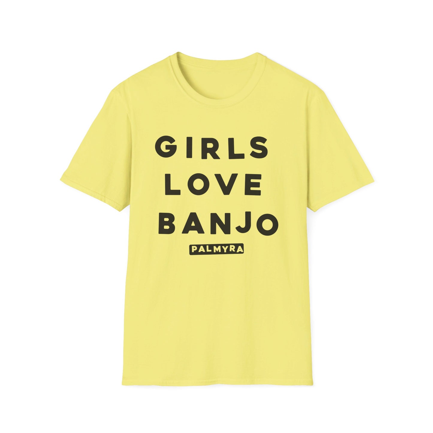 Girls Love Banjo T-Shirt