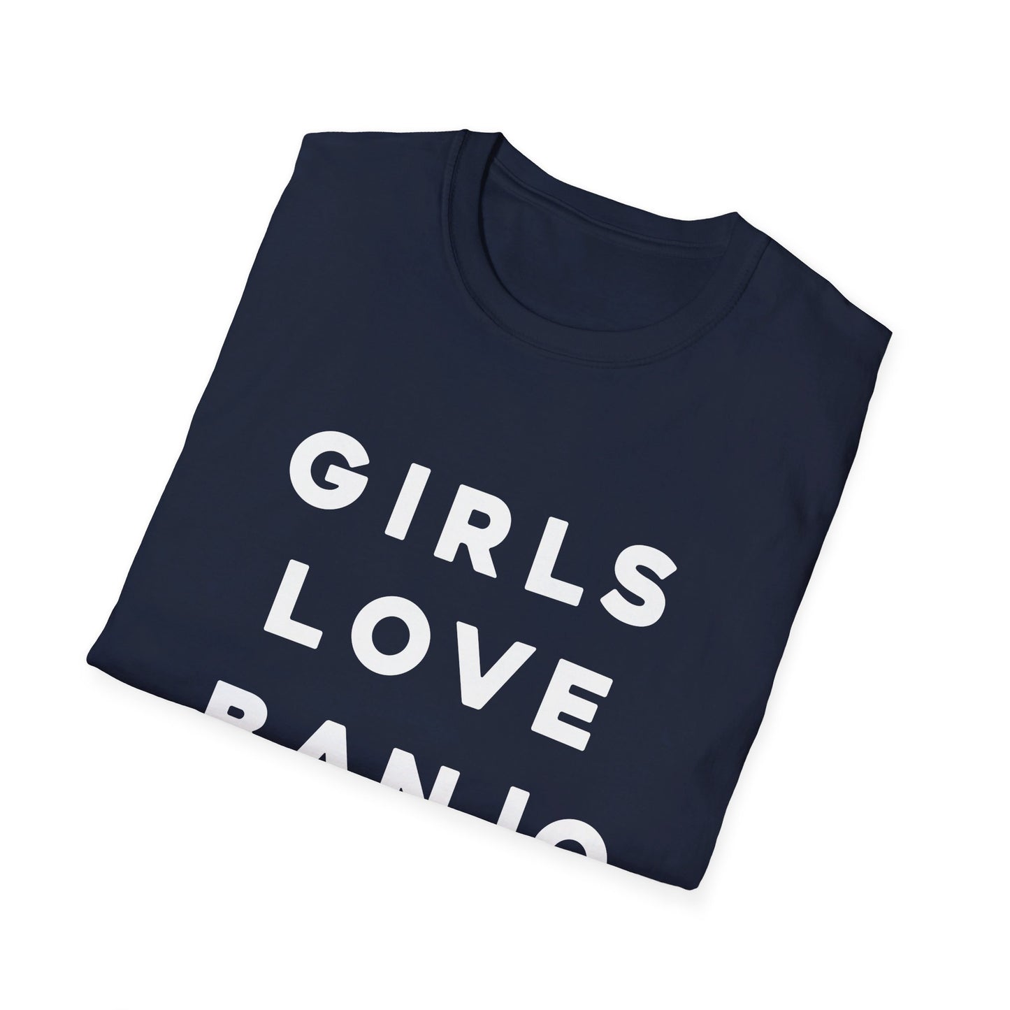 Girls Love Banjo T-Shirt